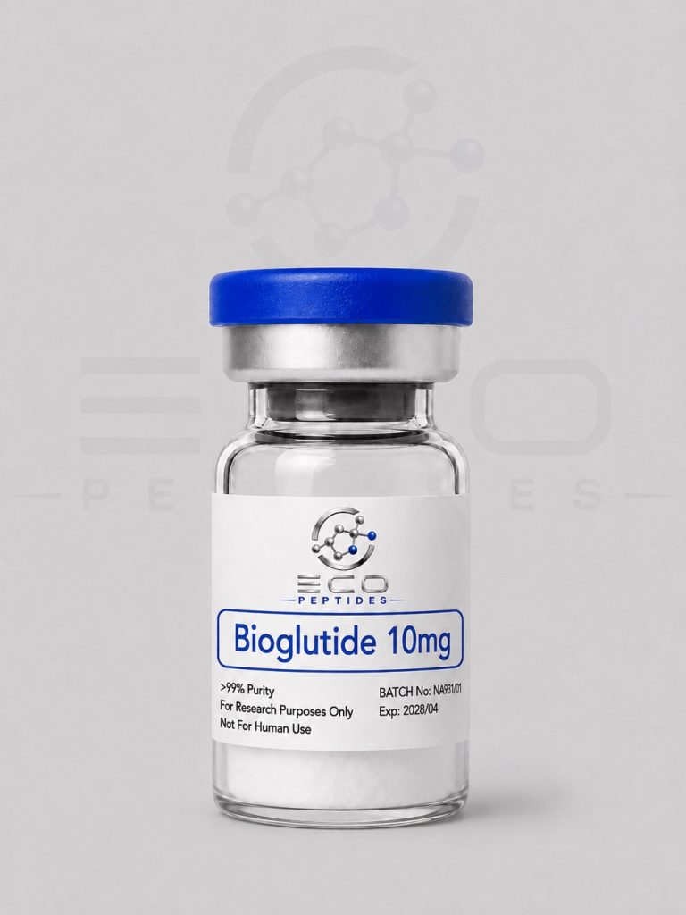 Eco Peptides Bioglutide 10mg – Research Peptide vial