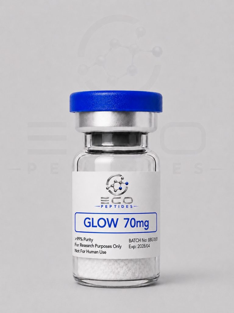 Eco Peptides GLOW 70mg – Research Blend vial