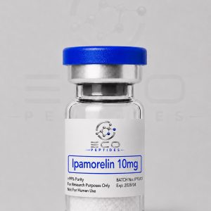 Eco Peptides Ipamorelin 10mg – Research Peptide vial
