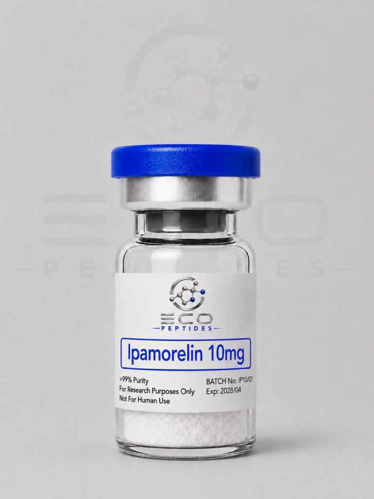 Eco Peptides Ipamorelin 10mg – Research Peptide vial