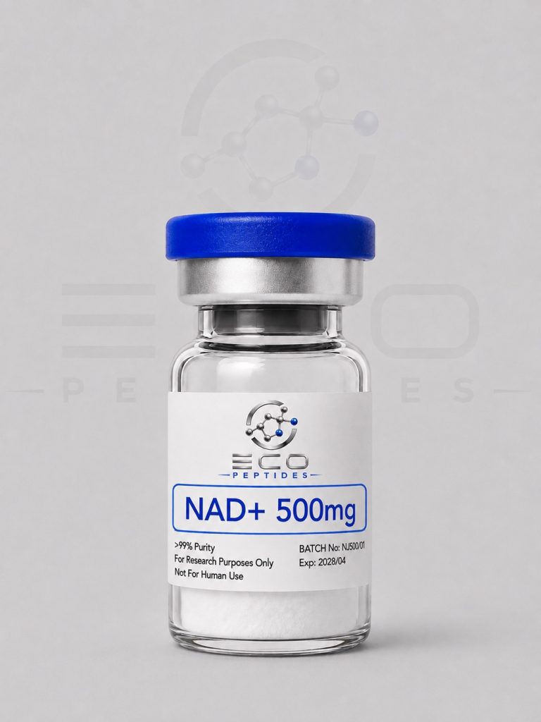 Eco Peptides NAD+ 500mg – Research Compound vial